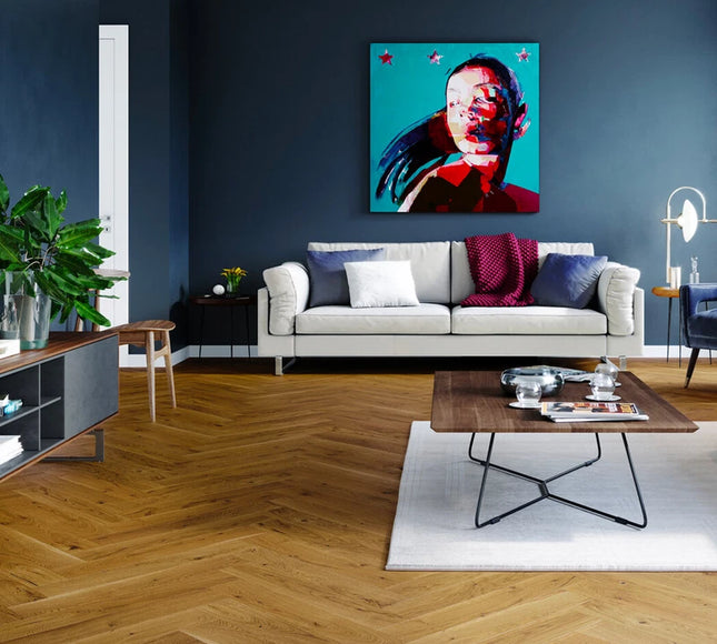 Pukka Flooring Loc Engineered Herringbone – 14 x 110mm Herringbone Engineered LOC – Smoked Oak Brushed Matt Lacquered