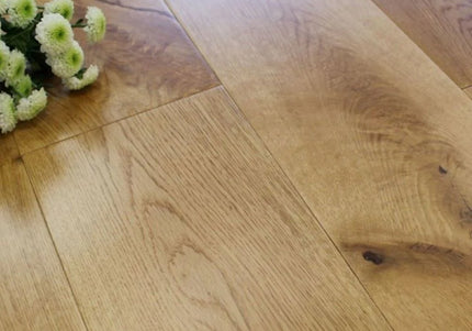 Raw Oak Brushed Engineered Wood Flooring 20/6 T&G | Pukka Flooring
