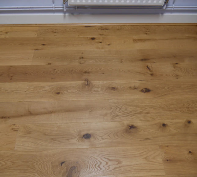 Smooth Oiled Engineered Oak Plank Flooring