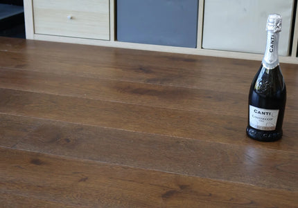 Hazelnut Brown Brushed & Oiled Engineered Oak Flooring
