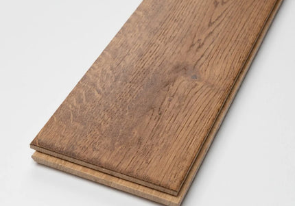 Golden Hand-scraped Distressed Solid Oak Flooring