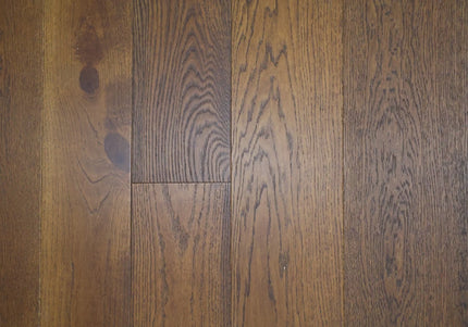 Hazelnut Brown Brushed Oiled Engineered Oak Plank Flooring