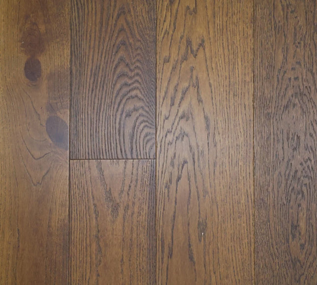 Hazelnut Brown Brushed Oiled Engineered Oak Plank Flooring