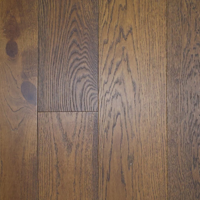 Hazelnut Brown Brushed Oiled Engineered Oak Plank Flooring