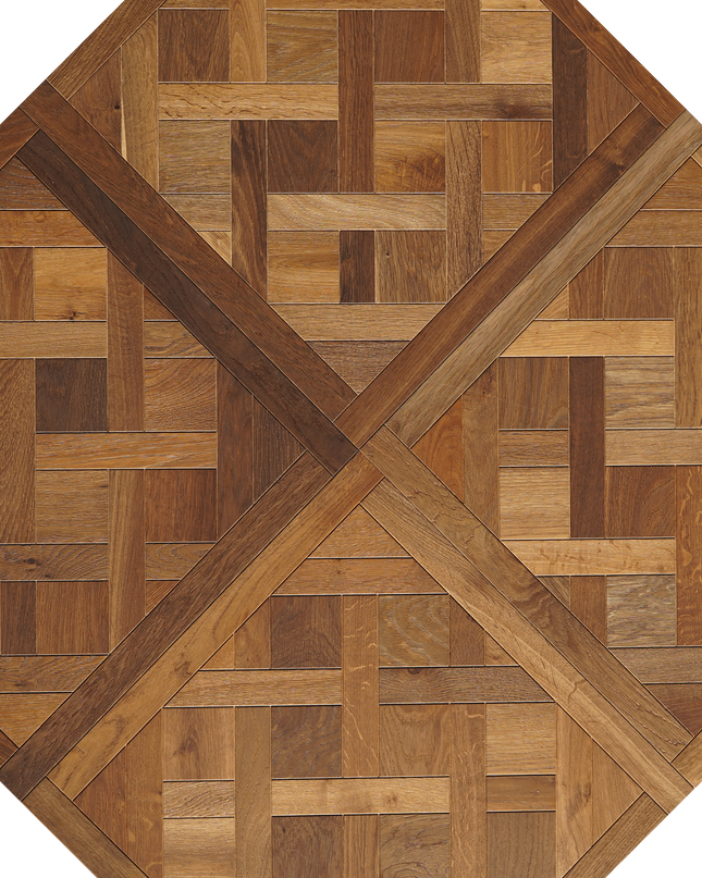 Smoked Oiled Brushed Versailles Oak Flooring
