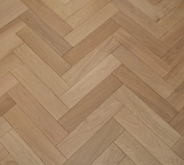 Prime AB Invisible Finish Lacquered Engineered Herringbone Flooring