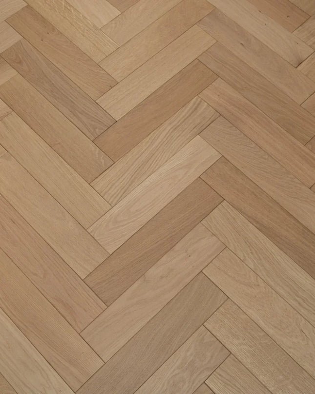 Prime AB Invisible Finish Lacquered Engineered Herringbone Flooring
