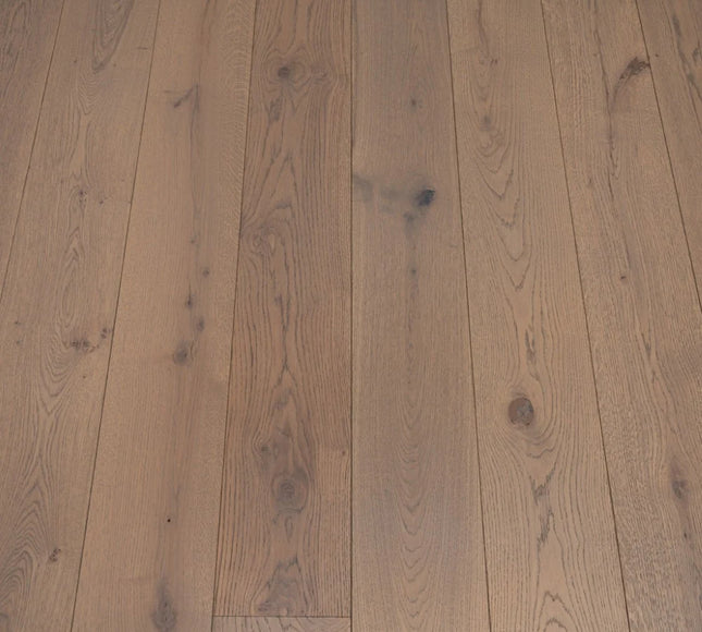 Dove Grey Lacquered Engineered Oak Flooring