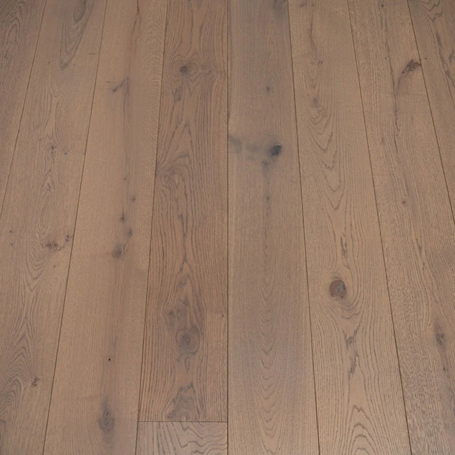 Dove Grey Lacquered Engineered Oak Flooring