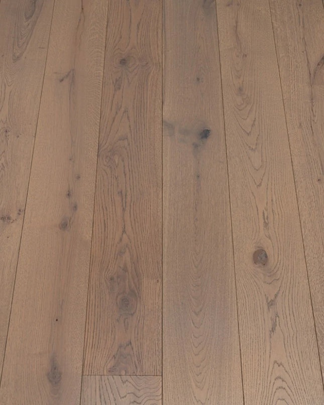 Dove Grey Lacquered Engineered Oak Flooring
