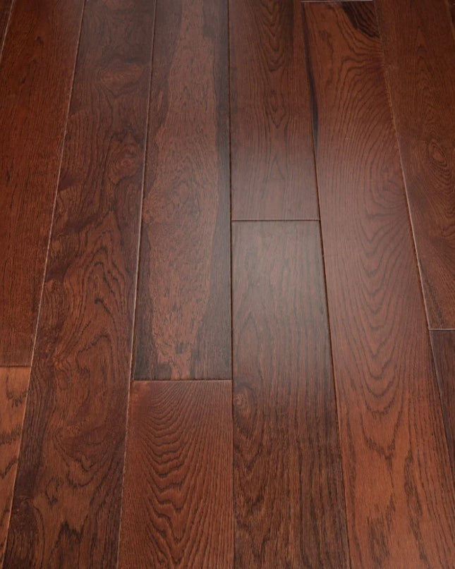 Walnut Stain Lacquered Classic Grade Engineered Oak Flooring