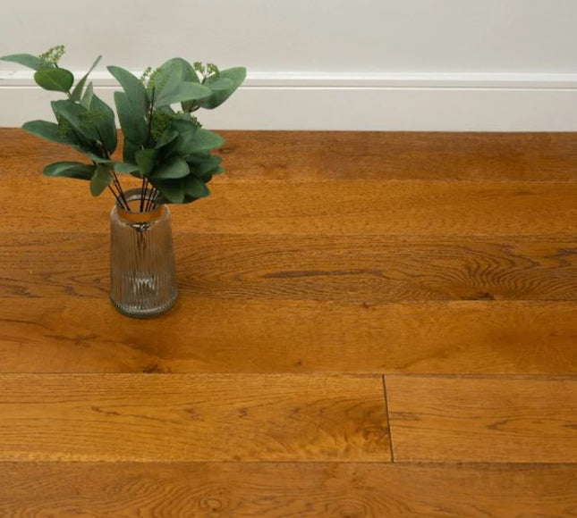 Golden Wheat Matt Lacquered Engineered Oak Flooring