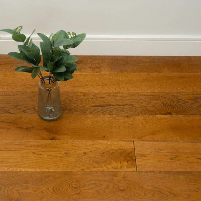 Golden Wheat Matt Lacquered Engineered Oak Flooring