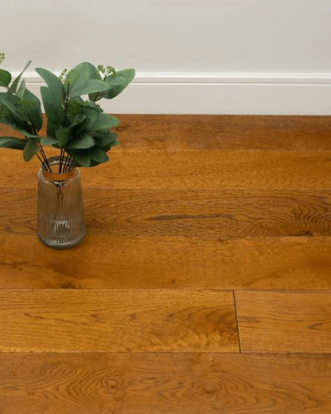 Golden Wheat Matt Lacquered Engineered Oak Flooring