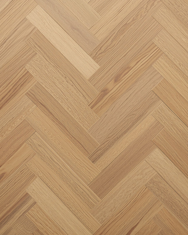 Smoked UV Oiled Engineered Herringbone Flooring