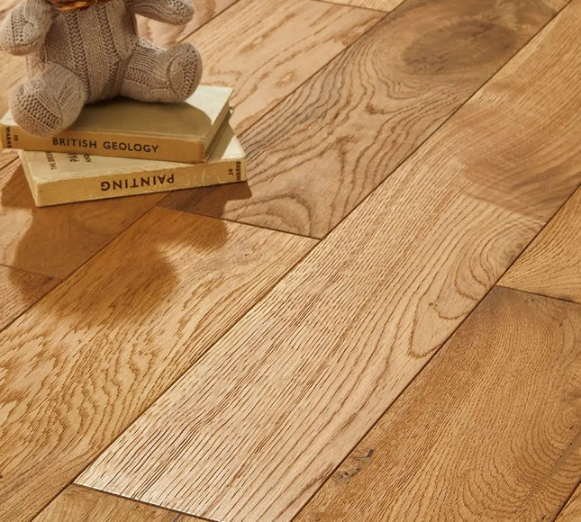 Brushed Natural Oiled 3-Ply Classic Engineered Oak Flooring
