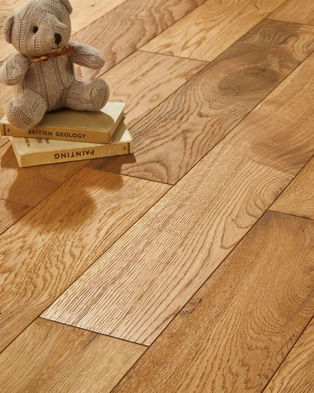 Brushed Natural Oiled 3-Ply Classic Engineered Oak Flooring