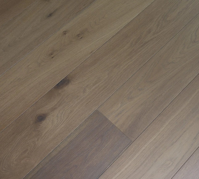 Smoked UV Oiled Classic Grade Engineered Oak Flooring