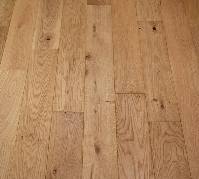 Classic Oak Brushed Oiled Engineered Wood Flooring – Long Board
