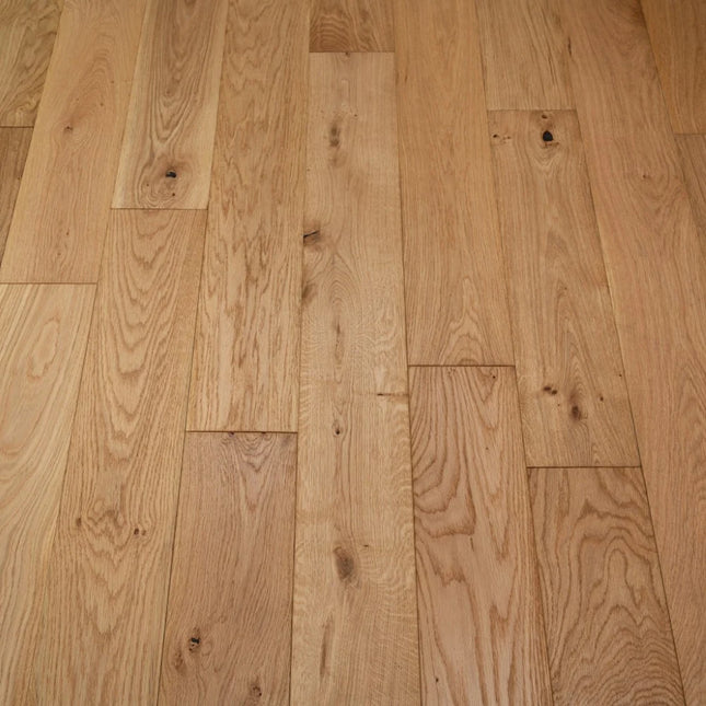 Classic Oak Brushed Oiled Engineered Wood Flooring – Long Board