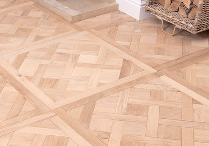 Premium Brushed Unfinished Engineered Versailles Oak Flooring
