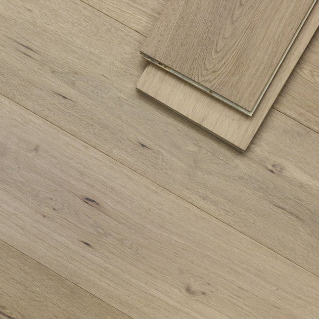 Invisible Finish Lacquered Wide Plank Prime AB Engineered Oak Flooring