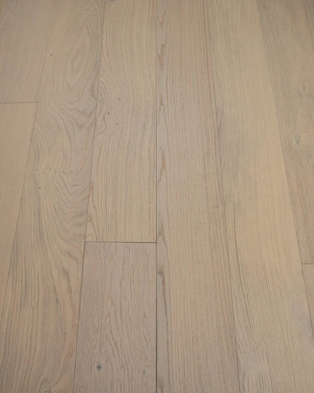 White Brushed Lacquered Hybrid Oak SPC Flooring