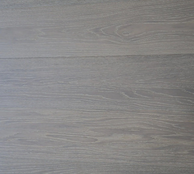White Washed Brushed Lacquered Prime AB Engineered White Oak Flooring