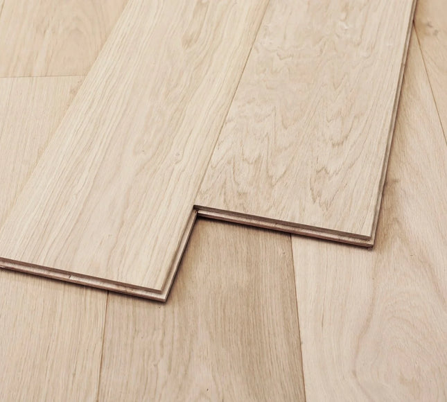 Contemporary Unfinished Prime AB Oak Flooring