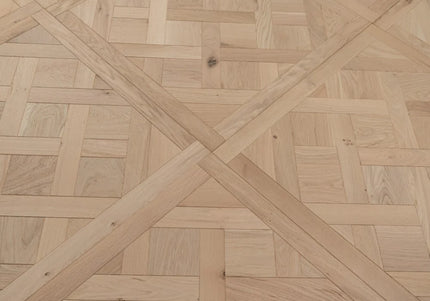 Luxury Brushed Unfinished Versailles Oak Panel Flooring