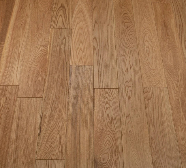 Classic Oak Brushed Oiled Engineered Wood Flooring – DIY Box