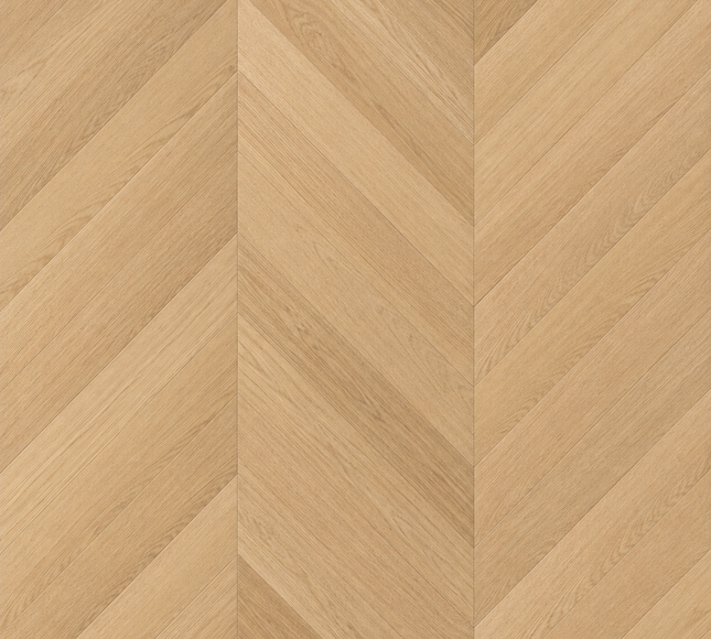 Prime AB Invisible Lacquered Engineered Chevron Oak Flooring