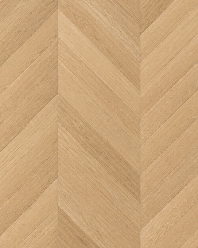Prime AB Invisible Lacquered Engineered Chevron Oak Flooring