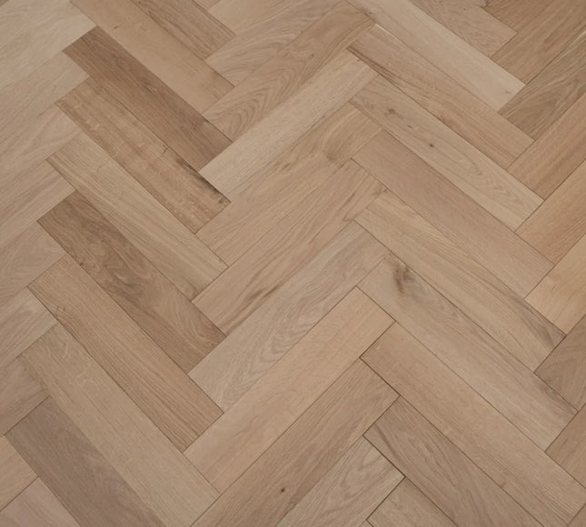 Heritage Unfinished Solid Oak Herringbone Flooring