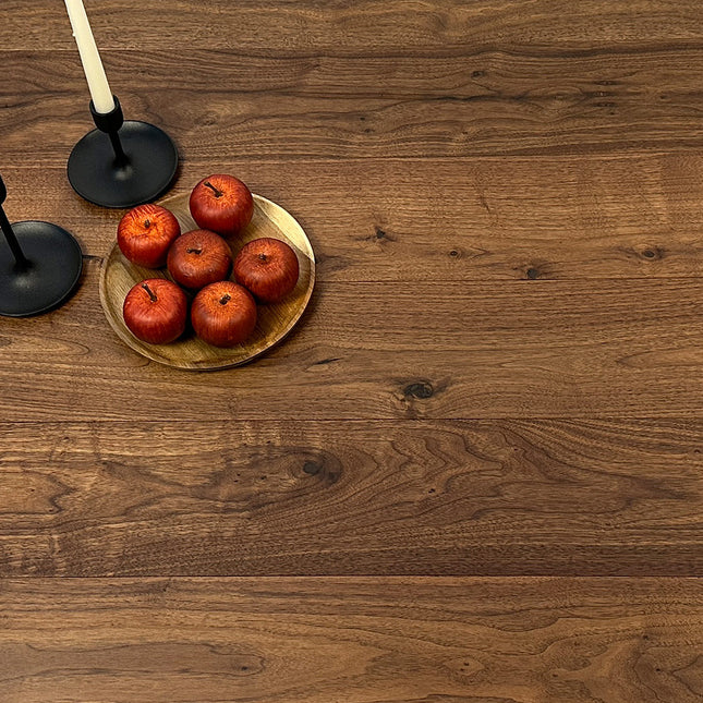 Classic American Black Walnut UV Lacquered Engineered Flooring