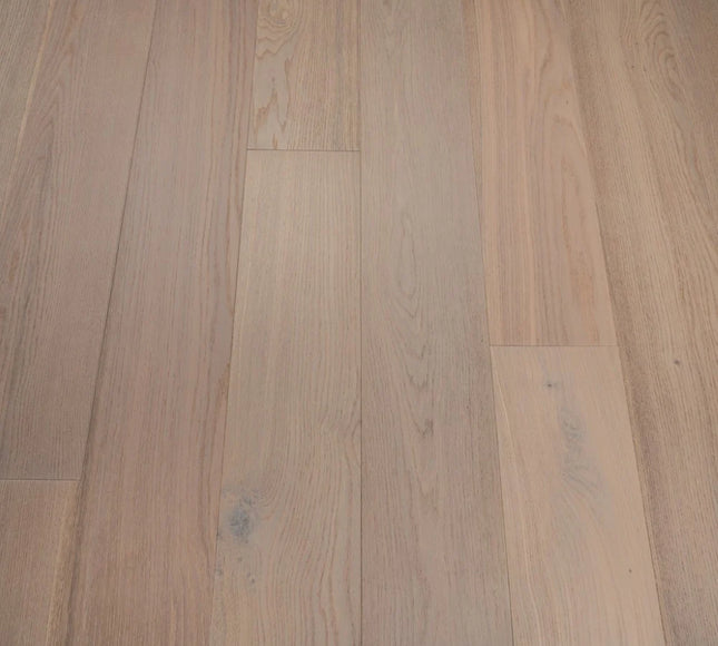 Smoked White Brushed & Lacquered Hybrid Oak SPC Flooring