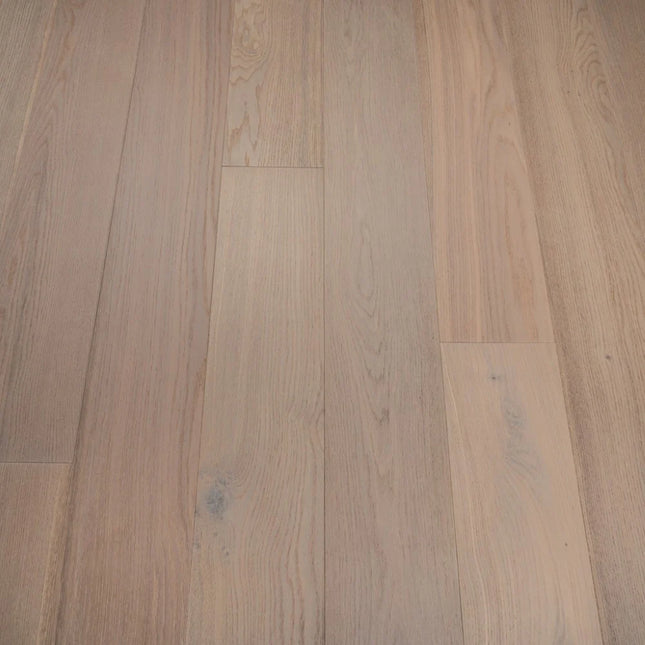 Smoked White Brushed & Lacquered Hybrid Oak SPC Flooring