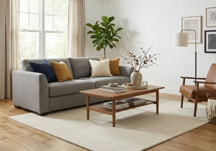 Golden Wheat Classic Grade Brushed Matt Lacquered Engineered Oak Flooring