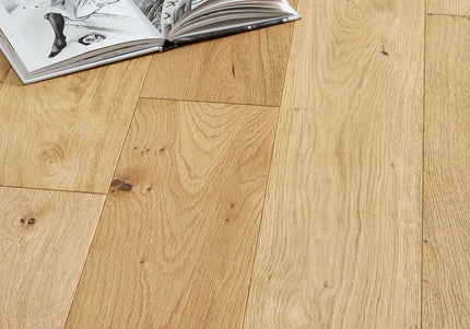 Natural Brushed Oiled 3-Ply Engineered Oak Flooring
