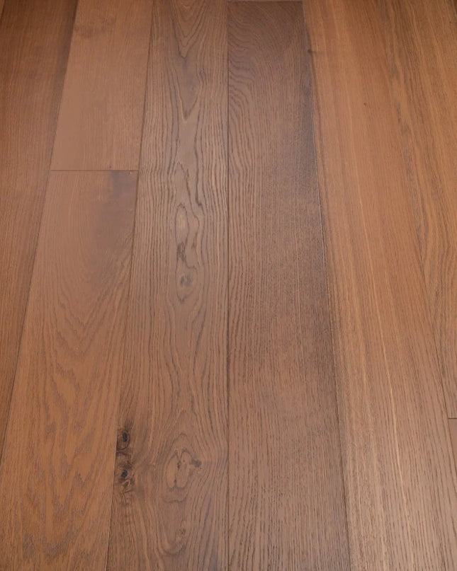 Smoked Brushed Lacquered Hybrid Oak SPC Flooring