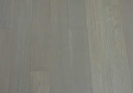 Pebble Grey Brushed & Lacquered Engineered Oak Flooring | Pukka Flooring