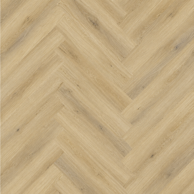 Invisible Oak Natural Look SPC Herringbone Flooring