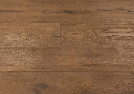 Heritage Distressed Golden Light Brown Hard Wax Oiled Engineered Oak Flooring