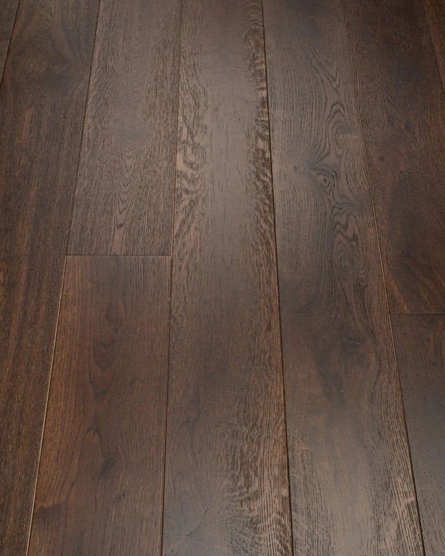 Mocha Oak Matt Lacquered Engineered Oak Flooring