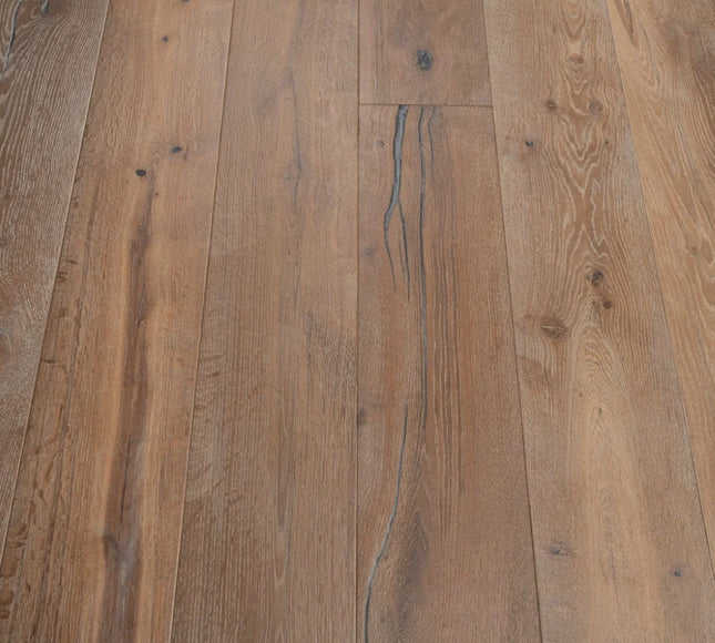 Heritage Distressed Smoked White Engineered Oak Flooring