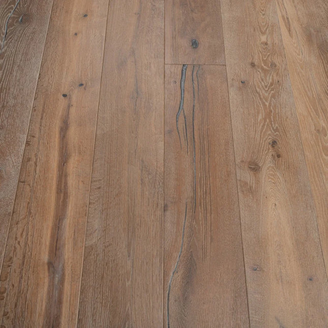Heritage Distressed Smoked White Engineered Oak Flooring