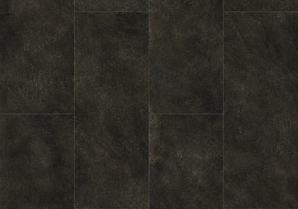 Onyx Black Waterproof SPC Tile Effect Flooring – Stone Finish