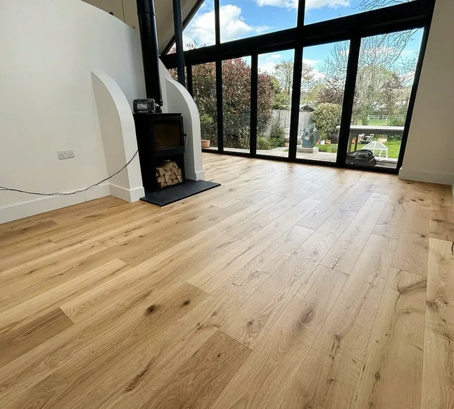 Live Oak Classic Grade Natural Smooth Oiled Engineered Oak Flooring