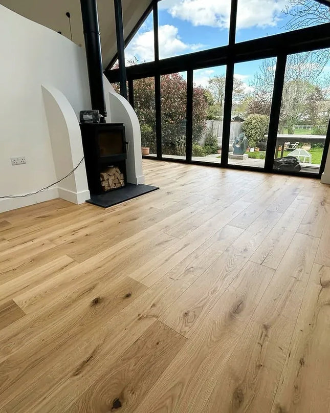 Live Oak Classic Grade Natural Smooth Oiled Engineered Oak Flooring