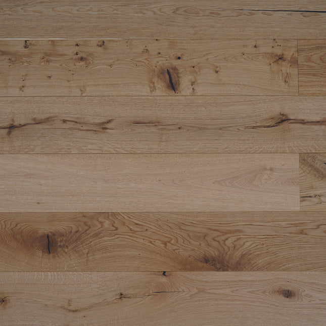Natural Brushed Oiled Engineered Oak Plank Flooring